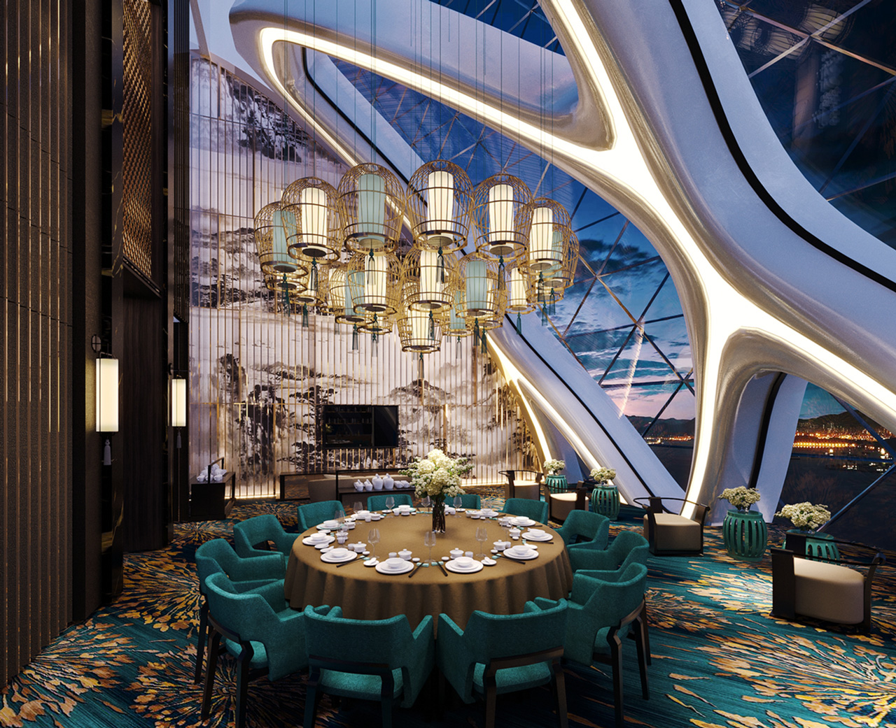 Sky Bar cao nhất Hải Phòng với không gian đẳng cấp 5 sao quốc tế là nơi tôn vinh trải nghiệm của ngũ quan. 